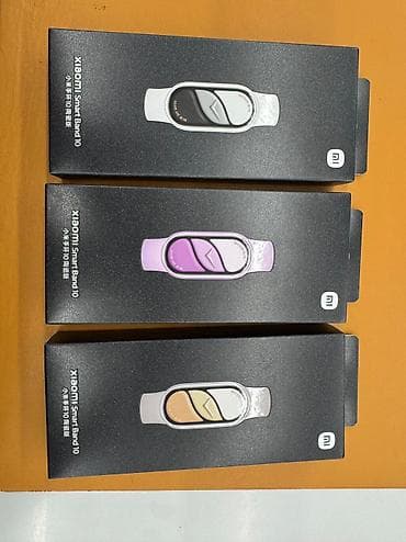 iphone saatlari: Yeni, Smart qolbaq, Xiaomi, Bildirişlər, rəng - Ağ — 9