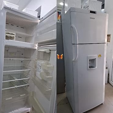 2 qapılı Beko Soyuducu Satılır, rəng - Ağ, Dispenserli