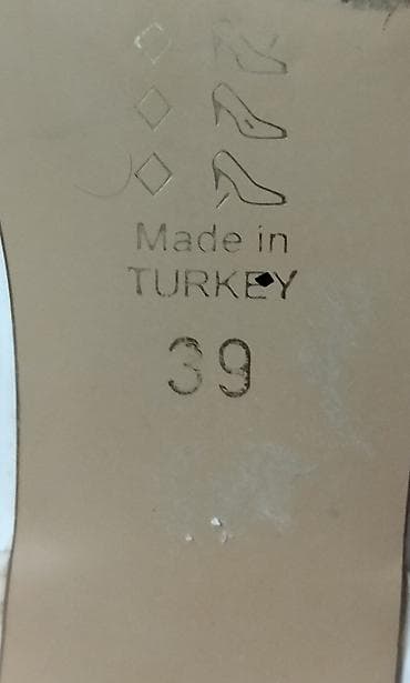 sendel: Ölçü: 40, rəng - Ağ, İşlənmiş — 4