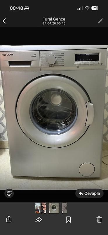 paltaryuyan 8kq: REGULAR ön yükləməli paltaryuyan maşın - Enerji sinfi: A+ - Rəng — 1