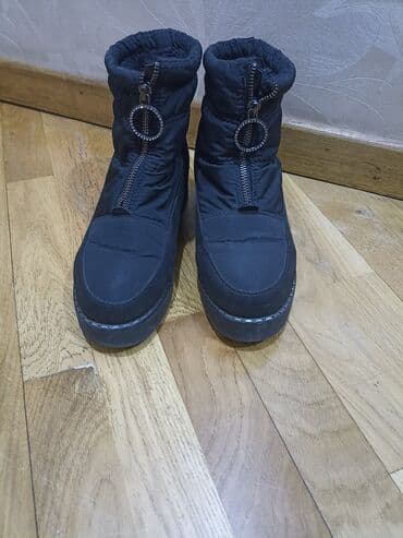 brend qadin ayaqqabilari: Ölçü: 39, rəng - Qara, İşlənmiş — 2