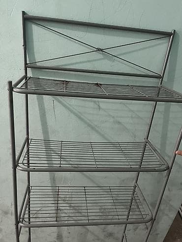 dekor ref: Metall rəf sistemi - Material: toz boyalı metal konstruksiya - Rəng — 3