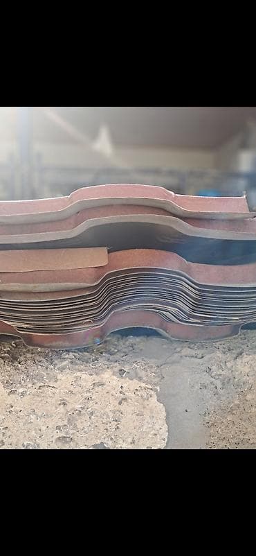 söküntü şifir: Metal dam örtükləri, rəng - Qırmızı — 2