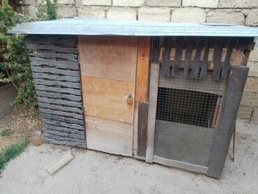 Quşxana dekor taxtalardan yığılıb. Eni 1.08 uzunu 1.85 lalafo.az -da Quşxana dekor taxtalardan yığılıb. Eni 1.08 uzunu 1.85