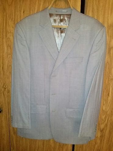 Digər kişi geyimləri: Satilir İtalyan Boz rəngdə kİşi kastyumu Cesara Ferrari Firmasi — 6