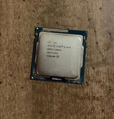 Intel Core i5-3470 prosessor - Model: Intel Core i5-3470 (Ivy Bridge