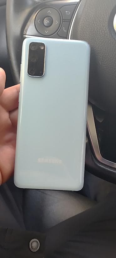 telfolar: Samsung Galaxy S20, 128 GB, rəng - Mavi, Simsiz şarj — 1