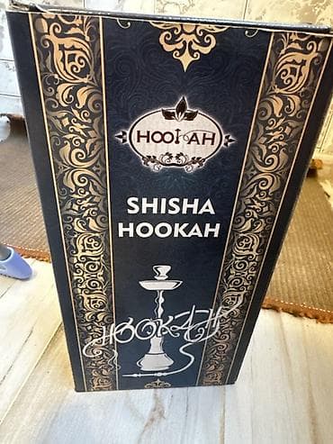 qelya: Hoo!ah Shisha Hookah – nargilə dəsti - Brend: Hoo!ah (qutuda qeyd — 1