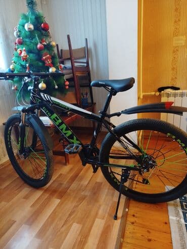 скоростной велик: BMX dağ velosipedi Xüsusiyyətlər: - Çərçivə: yüngül alaşımlı polad — 3