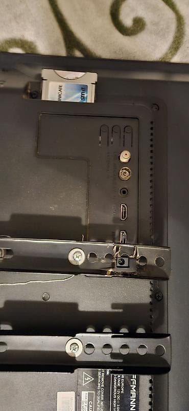 tv box mini: İşlənmiş Televizor Hoffmann LED ekran 24" — 5