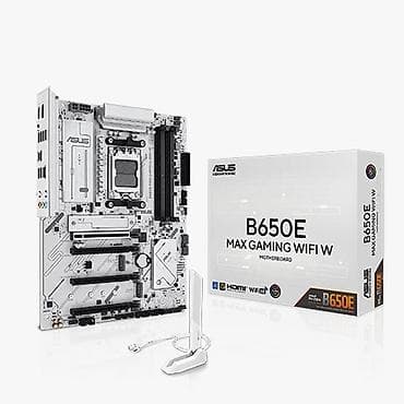 Asus B650E Max Gaming WIFI DDR5 ATX White--315m 🔹 Socket: AMD AM5 🔹