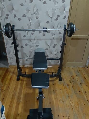 kişilər üçün flisli idman şalvarları: Tənzimlənən ağırlıq dəzgahı müxtəlif məşq hərəkətləri üçün uyğundur — 5