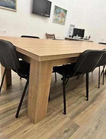 miska sekilleri: Endirim olunacaq real müşəriyə-Məhsul: Konfrans/Toplantı masası Masa — 4