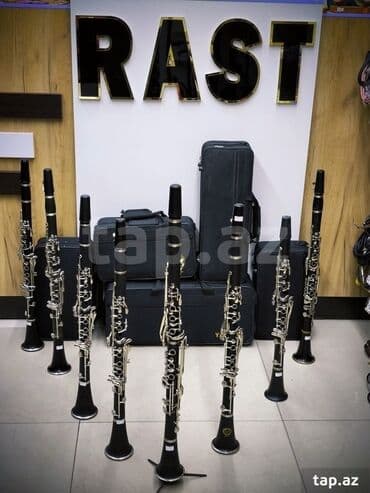 Klarnet nəfəsli musiqi aləti Hər növdə Təzə və işləmiş klarnetler