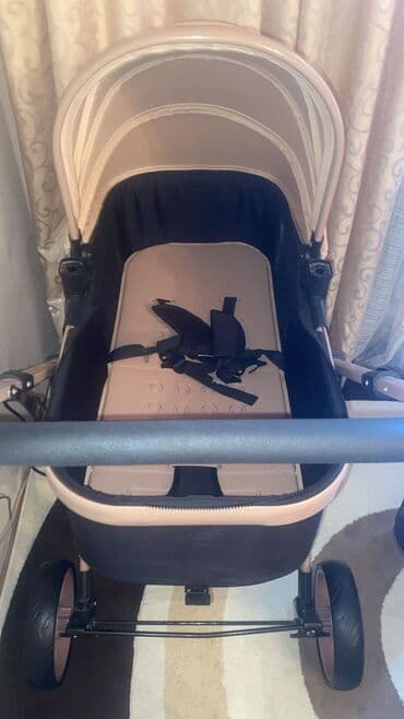 Коляски-колыбели: Коляска-люлька несъемная, Б/у — 3