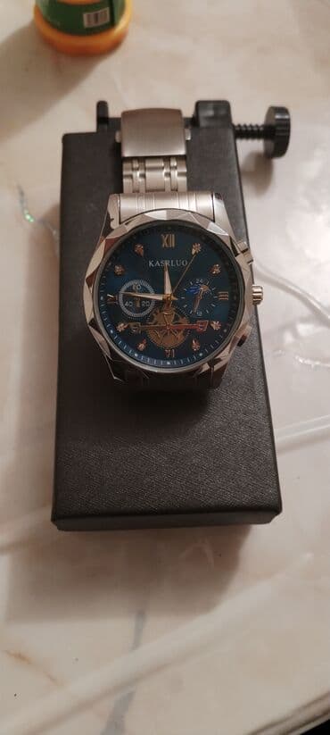 qadın qol saatları: Qol saatı, rəng - Göy — 2