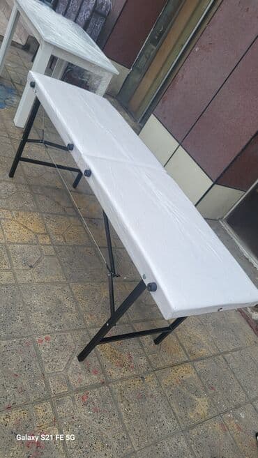 yastiq uzu: Yeni, Masaj kuşetkası, Qatlanmayan, rəng - Ağ — 17