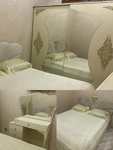 İkinəfərlik çarpayı, Termo, Dolab, 2 tumba, İşlənmiş