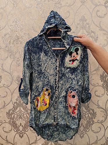 Uşaq motivli kapüşonlu köynək-tunika. Turkiye istehsali - Material