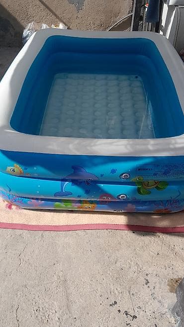 Şişmə ailə hovuzu + elektrik nasosu dəsti - Brend: InTime Plastics at lalafo.az Şişmə ailə hovuzu + elektrik nasosu dəsti - Brend: InTime Plastics