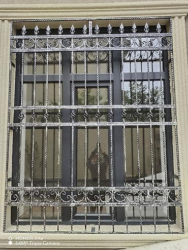 Təmir və tikinti: Məhsul: Dəmir barmaqlıqlar və məhəccərlər (pəncərə və balkon üçün) — 6
