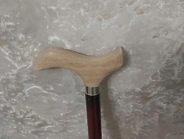 tutacaqlı xodunkalar: Taxta gəzinti əsası (çəlik) - Material: tam taxta gövdə, təbii açıq — 2