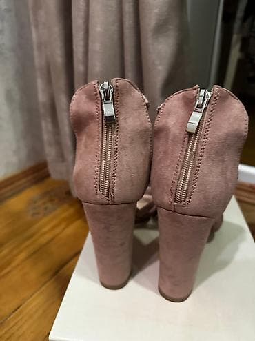 Çəkmələr: Ölçü: 38, rəng - Çəhrayı, Yeni — 3