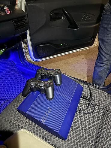 mini soba: Sony PlayStation 3 Super Slim (mavi rəng) Yaddaş 465 . çox az — 5