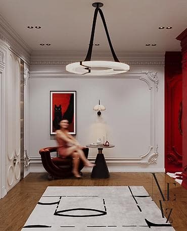 Балконы: Məhsul: Daxili interyer dizayn xidməti Təsvir: - Müasir və zərif — 10