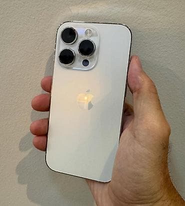 iphone 13 pro max ekran: IPhone 14 Pro, 256 GB, Ağ, Zəmanət, Kredit, Simsiz şarj — 1