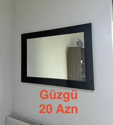 Güzgü Divar üçün, Düzbucaqlı, Çərçivə ilə