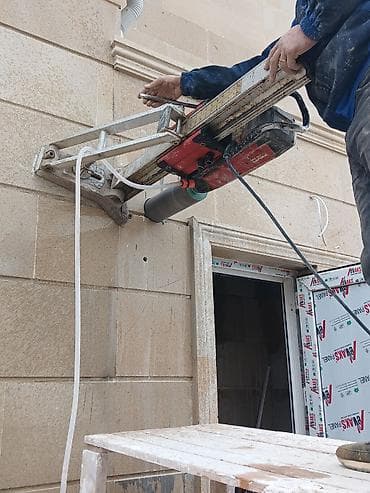 evlere su catdirilma: Beton kəsimi və deşmə xidməti - Armaturlu beton, monolit tavan — 6