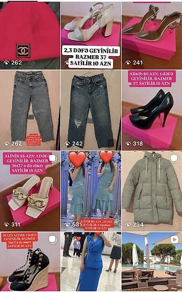 Bahali geyimləri,çantalari,ayaqqabilari ucuz qiymətə satiram instagram — 1