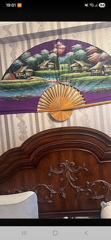 koynəy: - Şüşə qədəh dəsti: Buzlu teksturalı, açıq yaşıl tonlarda şüşədən — 2