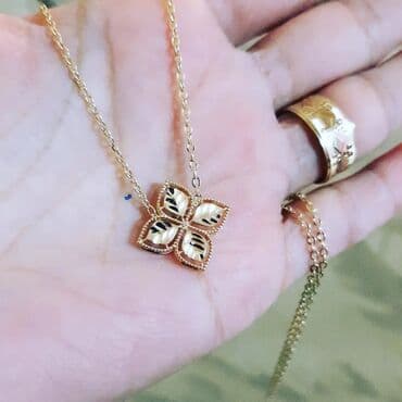 1 qram qızılın qiyməti 2024 750: Boyunbağı, Sarı qızıl, 585 Əyar, 20 g — 2