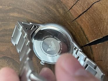 Qol saatları və aksesuarlar: Qol saatı, Emporio Armani, rəng - Gümüşü — 2