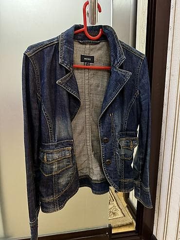 cins tulumlar: Mexx qadın cins jaketi. original - Brend: Mexx - Rəng: tünd mavi — 2