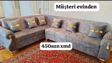 Künc divan, Yeni, Açılmayan, Bazasız, Parça, Şəhərdaxili pulsuz çatdırılma