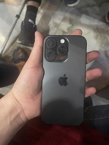 irşad iphone 11: IPhone 16 Pro, 256 GB, Qara, Simsiz şarj — 1