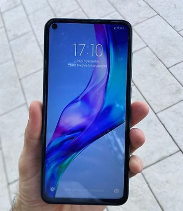 note 9 ekran: Redmi Note 9, 64 GB, rəng - Mavi, Barmaq izi — 2