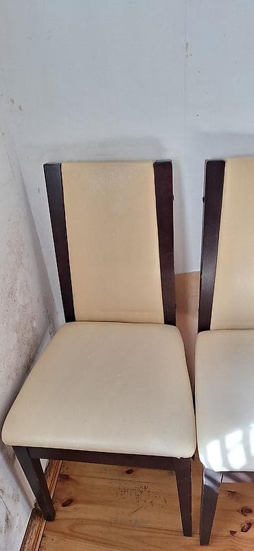 Mətbəx üçün, Qatlanmayan, rəng - Bej Stul — 3