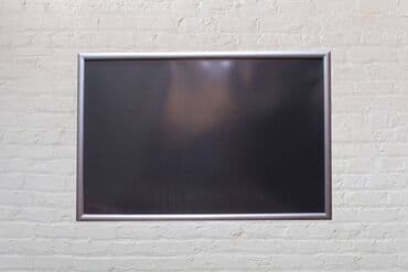 Aluminium paslanmaz reklam, elan və yaxud foto çərçivə möhkəm