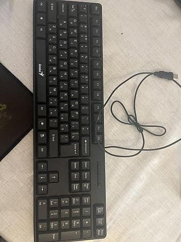 acer intel core i7: Genius markalı, tam ölçülü simli klaviatura. Xüsusiyyətlər: - USB — 1