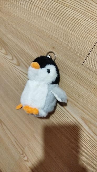 Pliuş pingvin açarlıq - Şirin pingvin fiqurlu, yumşaq pliüş