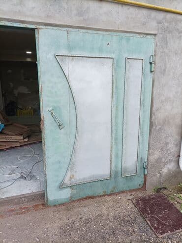 dəmir lövhə: Dəmir Həyət darvazası, Mexaniki, Qapı ilə, rəng - Yaşıl, Kredit yoxdur — 3