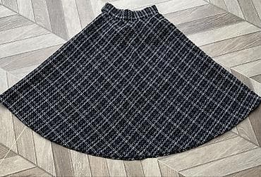Qara-ağ naxışlı A kəsim astarlı tweed ətək Dərzidə tikdirilib. xs, s lalafo.az -da Qara-ağ naxışlı A kəsim astarlı tweed ətək Dərzidə tikdirilib. xs, s