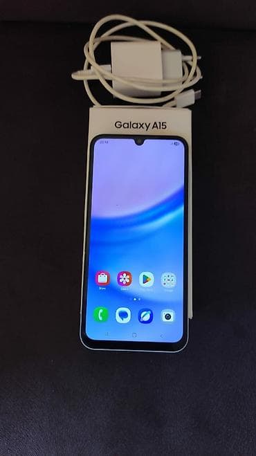 hard disk pc: Samsung Galaxy A15, 128 GB, rəng - Ağ — 2