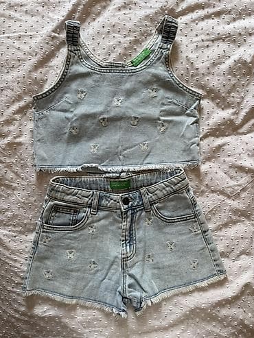 Uşaq/yeniyetmə üçün denim dəst - Brend: United Colors of Benetton