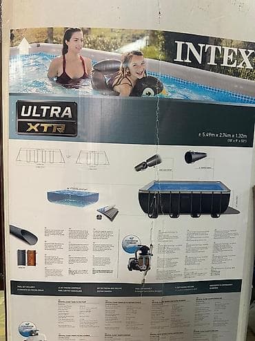 İdman və istirahət: İşlənmiş Karkas hovuzu Intex, 5.1 - 6 m, ≥ 5001 l — 2
