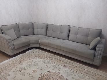 Künc divan, İşlənmiş, Açılan, Bazalı, Vеlur parça, Çatdırılma yoxdur lalafo.az -da Künc divan, İşlənmiş, Açılan, Bazalı, Vеlur parça, Çatdırılma yoxdur